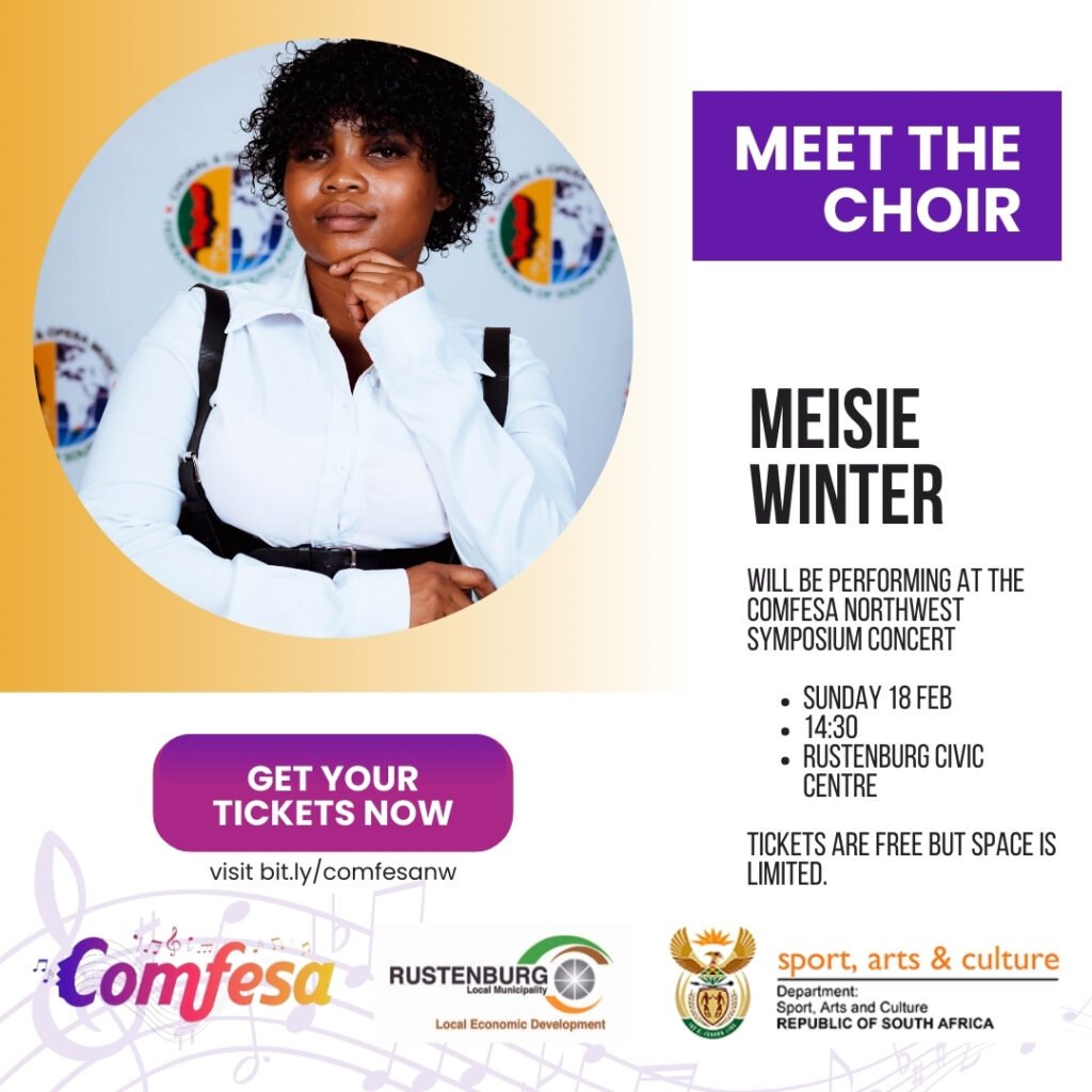 Meisie Winter COMFESA North West Symposium Choir Promo