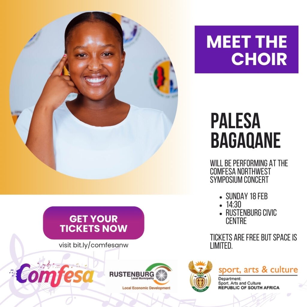 Palesa Bagaqane COMFESA North West Symposium Choir Promo