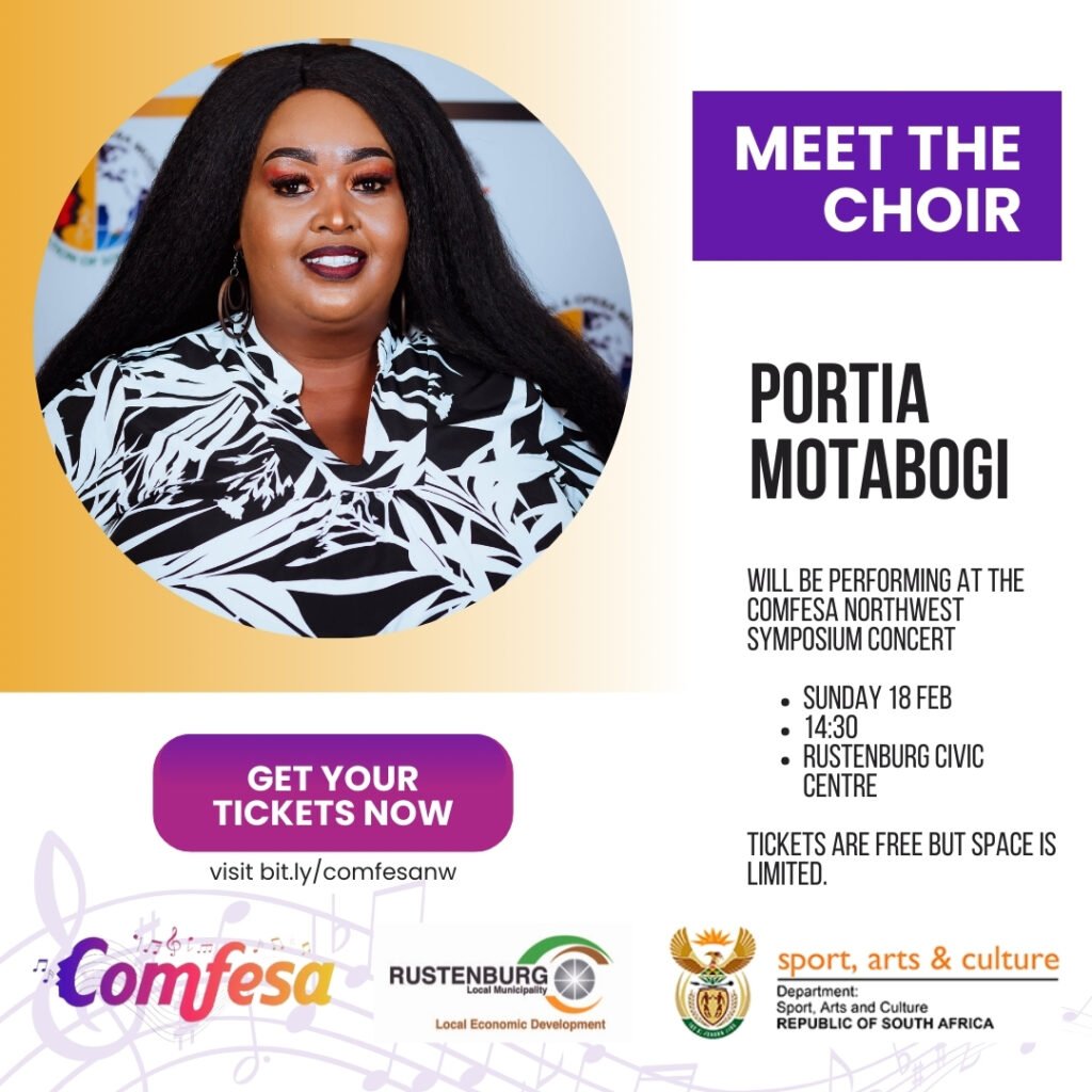 Portia Motabogi COMFESA North West Symposium Choir Promo